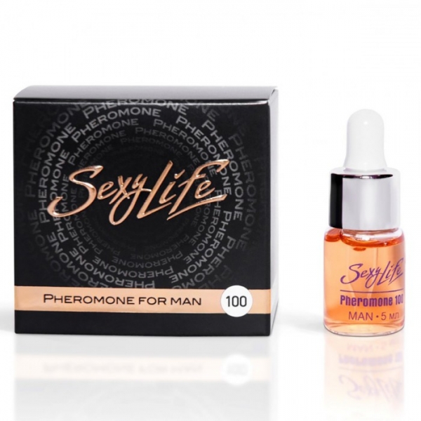 Концентрат феромонов для мужчин Sexy life 100%