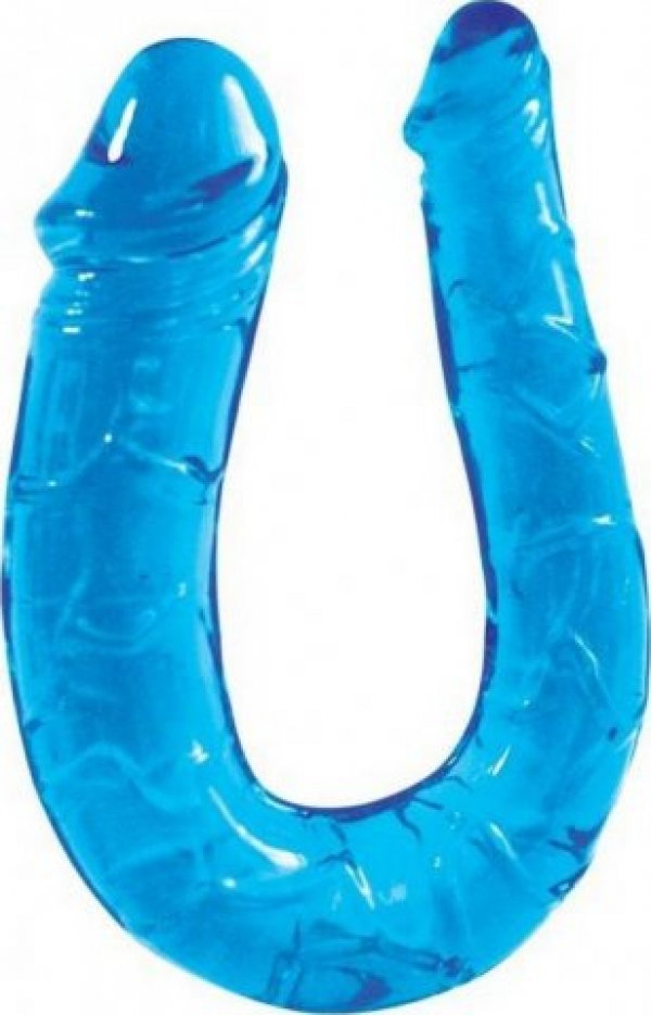 Двойной фаллоимитатор Double Mini Dildo ROSYLAND (голубой)