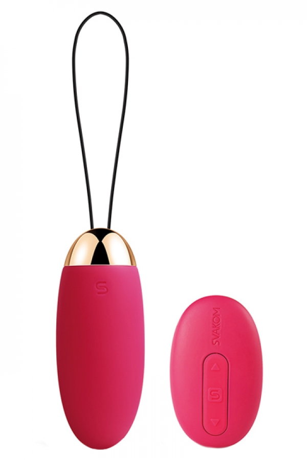 Elva вибратор в виде яйца с дистанционным управлением. SVAKOM