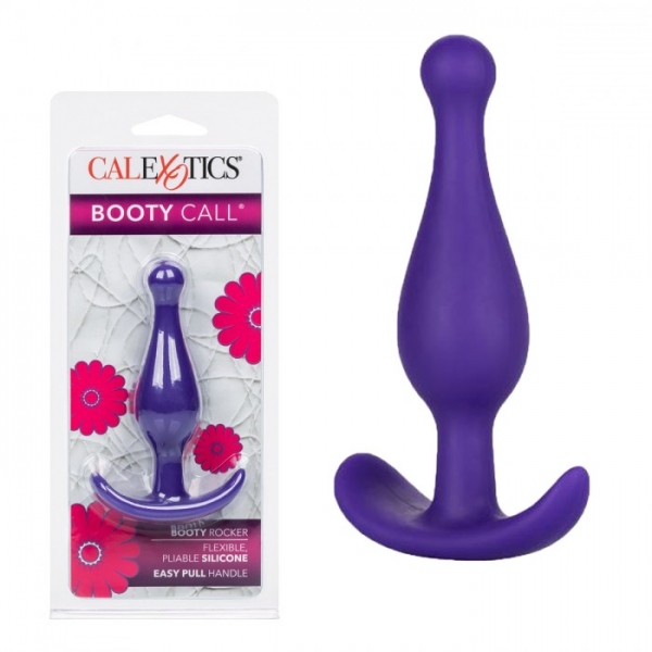 Анальный фиолетовый стимулятор BOOTY CALL ROCKERS