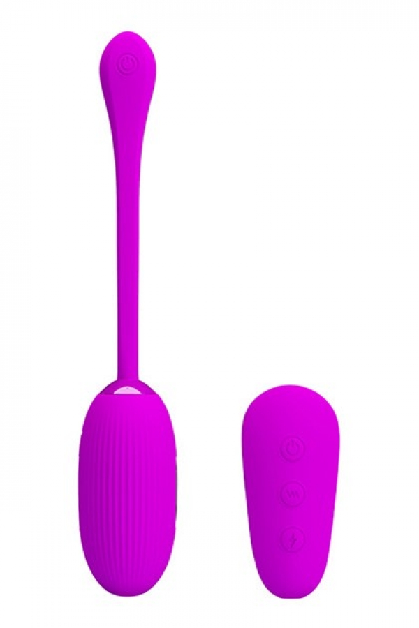 Shock fun вибратор в форме яйца розовый