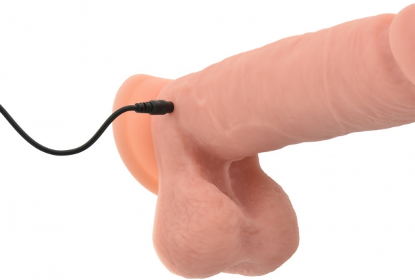 Вибратор Реалистичный пульт дистанционного управления Силиконовый жидкий USB 23 см Секс-игрушки JGF премиум-класса