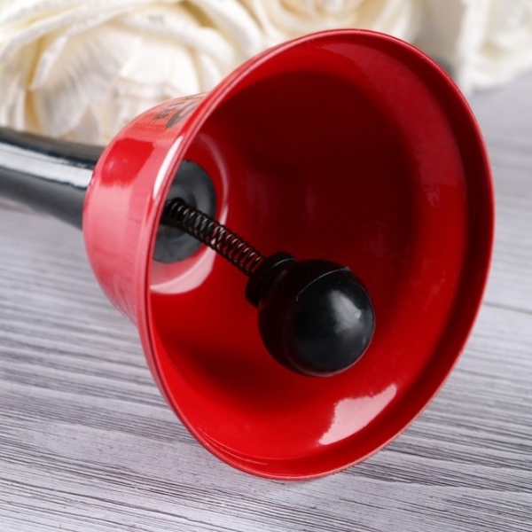 Колокольчик настольный "Ring for a sex", 13.5х7.5х7.5 см