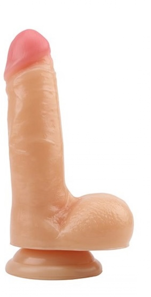 Фаллоимитатор реалистичный Flirt Keep Love ПВХ натуральный 17,5 см