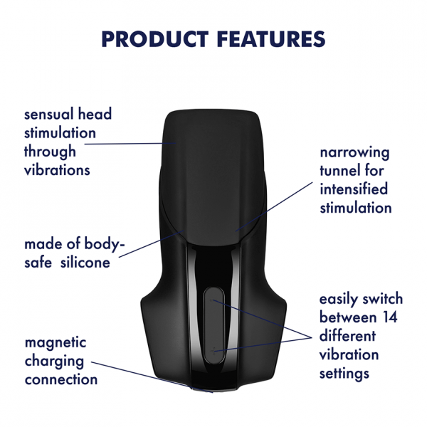 Мастурбатор нереалистичный Satisfyer Men Vibration