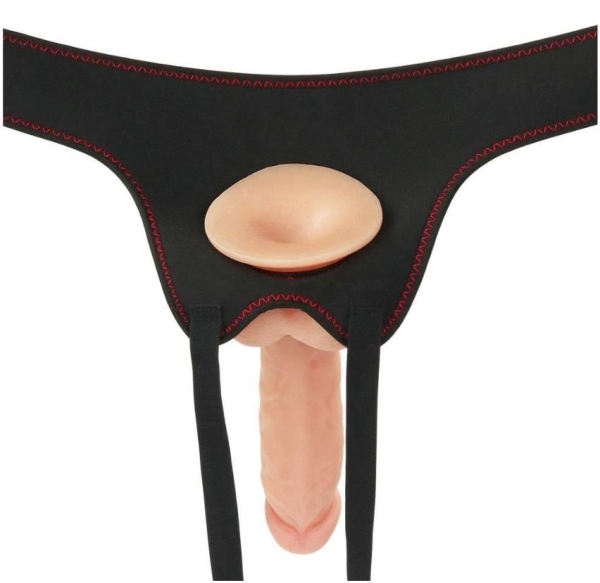 Вибрирующий страпон Easy  от Lovetoy, 20 см