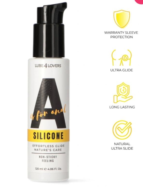 Смазка на силиконовой основе, A – для анального секса, 120 мл