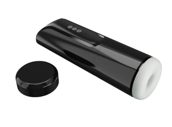 Мастурбатор Larissa, светодиодный дисплей, 7 режимов вибрации, 7 режимов всасывания, USB, 27,8 см