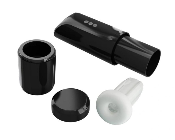 Мастурбатор Larissa, светодиодный дисплей, 7 режимов вибрации, 7 режимов всасывания, USB, 27,8 см