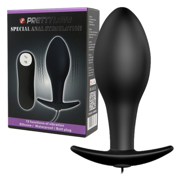 Анальная пробка с дистанционным управлением