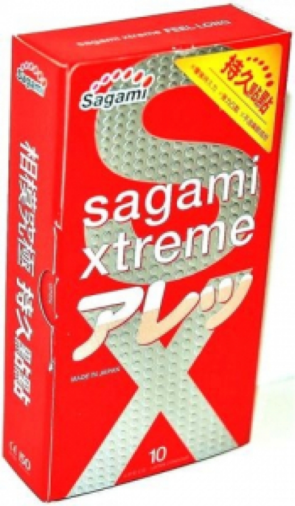Презервативы латексные Sagami Xtreme Feel Long №10 (10 шт) - Цена за 1 штуку