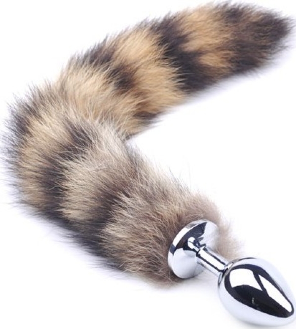 Анальная пробка Furry Tail Plug, средняя, ​​Guilty Toys