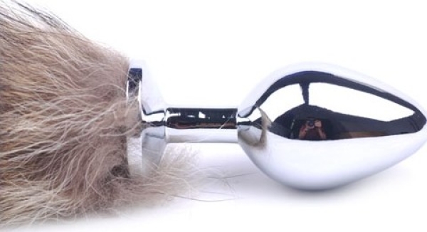 Анальная пробка Furry Tail Plug, средняя, ​​Guilty Toys