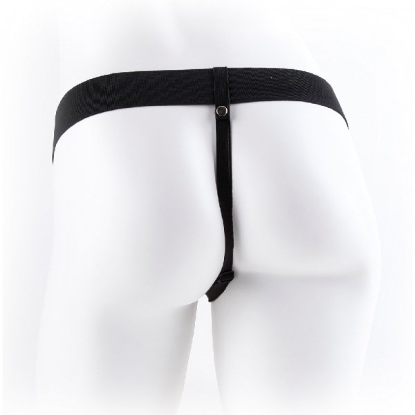 Полый страпон Fetish Fantasy Series 19 см с мошонкой