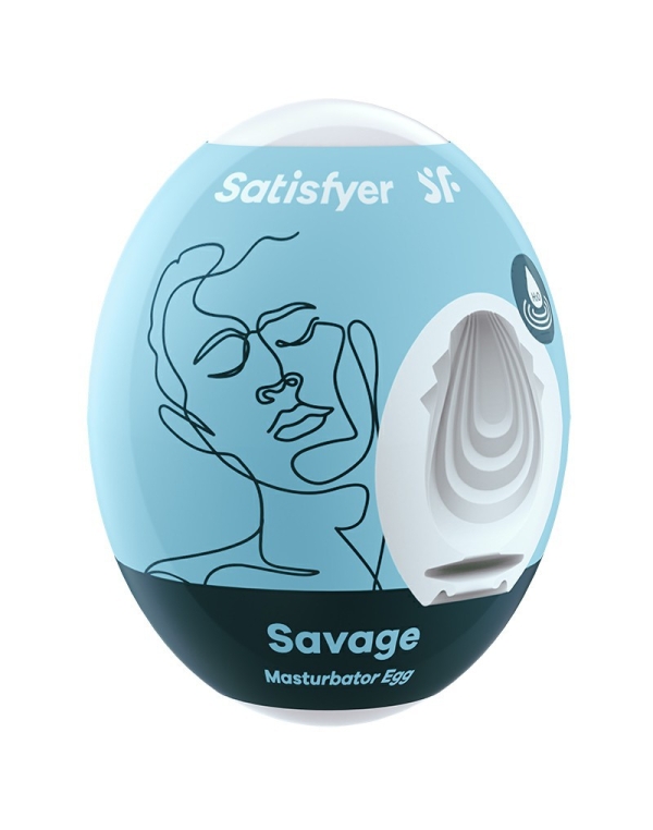 Мастурбатор Egg Savage Hydro Active