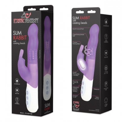 Силиконовый вибратор hi-tech с шариками