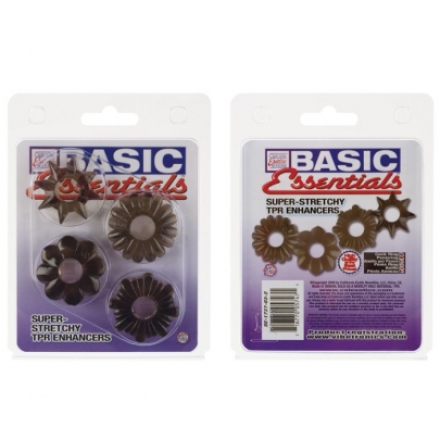 Комплект из четырех дымчатых колец BASIC