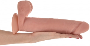 Реалистичный вибратор из силикона с Пультом ДУ USB 26 см JGF Premium Sex Toys