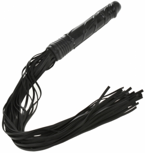 Guilty Toys черный дилдо с хвостом