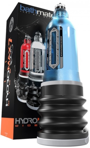 Вакуумная помпа для увеличения пениса Hydromax7 Wide Boy - Bathmate Blue