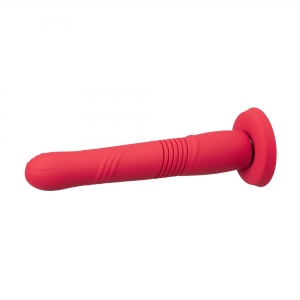 Lovense Gravity Thursting Vibrator, управление Bluetooth, бесплатное приложение, силикон, красный, 25,9 см