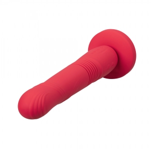 Lovense Gravity Thursting Vibrator, управление Bluetooth, бесплатное приложение, силикон, красный, 25,9 см
