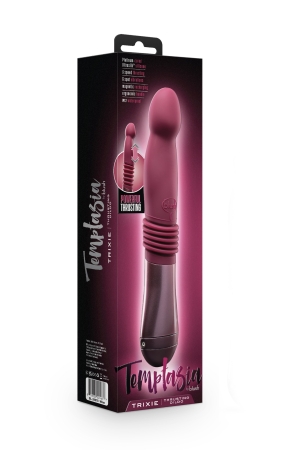 Стимулятор Trixie Tempatasia Мощный толчковый силиконовый USB Wine
