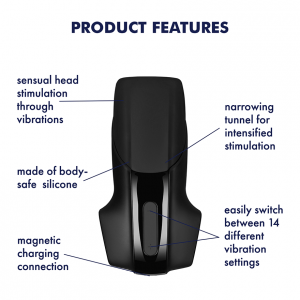 Мастурбатор нереалистичный Satisfyer Men Vibration