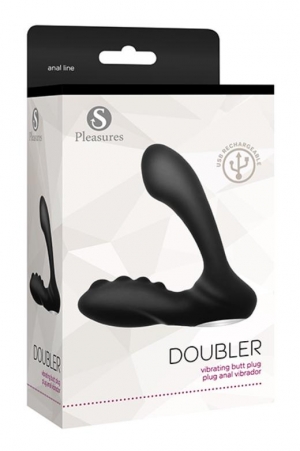 Doubler Black массажер простаты черный