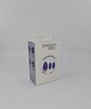 2 вибрирующих яйца с дистанционным управлением 20 режимов вибрации Purple Passion Labs