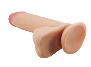Дилдо Реалистичный Creel Sliding Skin, реалистичная кожа, натуральный, 20,5 см