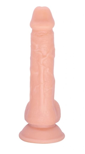 Реалистичное дилдо Evan с присоской у основания, премиум-класса, натуральный, 18,8 см