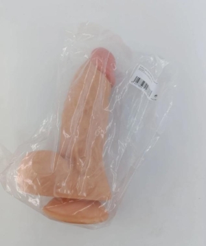 Реалистичный дилдо Максимилиан с присоской, ПВХ, натуральный. 21,5 см