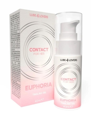 Смазка с вибро-эффектом на водной основе Euphoria, 40 мл