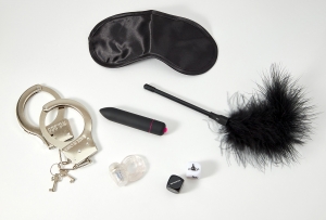 Easytoys Набор для эротических игр Kinky Fantasy, черный